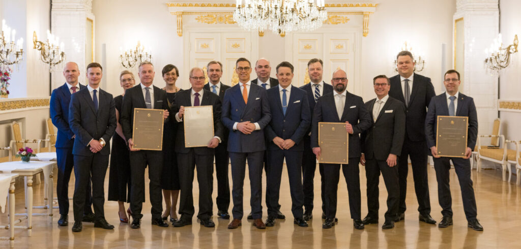 CapMan Growth’s portfolio company Unikie received the Internationalisation Award of the President of the Republic – already the second CapMan Growth company receiving the award