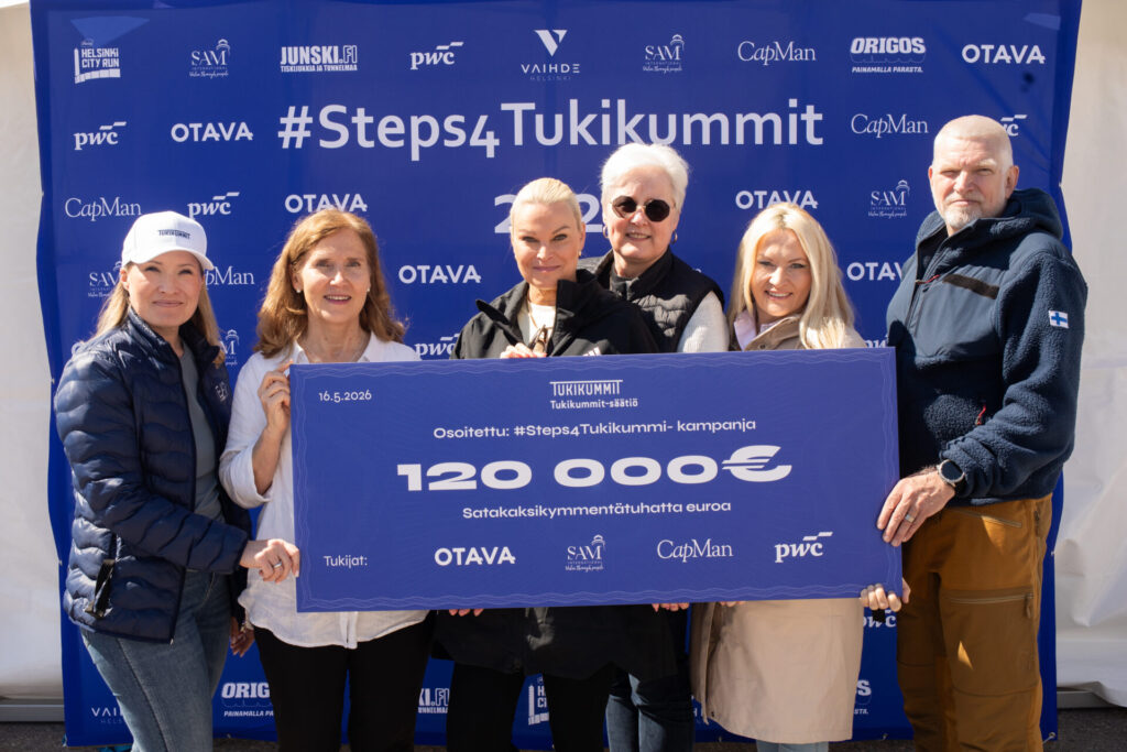 CapMan joined the #Steps4Tukikummit campaign for the third consecutive year to support children’s equal opportunities for hobbies